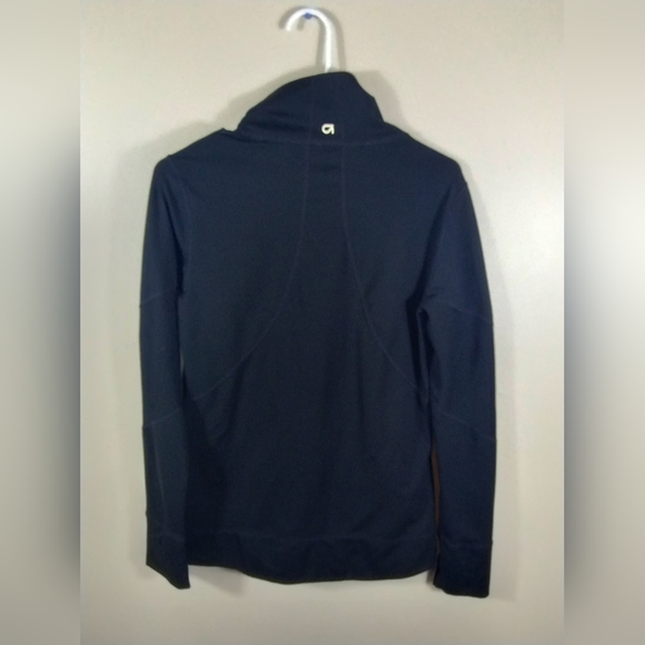 Gap BodyFit Long sleeve Athletic Jacket Black zip up - Picture 3 of 16